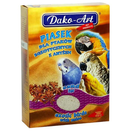 Dako art piasek dla ptaków egzotycznych 1,5 kg