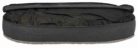 Poduszka Vital Bendson, 120 × 85 cm, ciemnoszary/jasnoszary