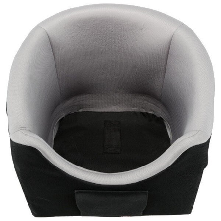 Siedzisko samochodowe, 41 × 39 × 42 cm, czarno/szare