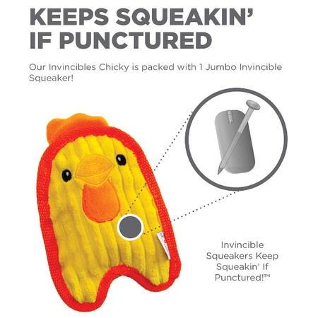 Outward Hound Invincibles Minis kurczak zabawka dla psa