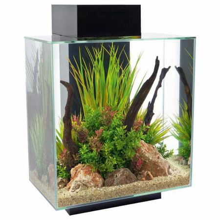 Akwarium z LED Fluval EDGE 2.0 46L,16.8x10.25x22.9 cm, czarne