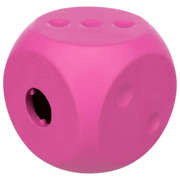 Snack cube, kostka na smakołyki, dla psa, guma naturalna, 5x5x5 cm, różne kolory