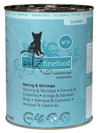 Catz Finefood Classic N.13 Śledź i Krewetki