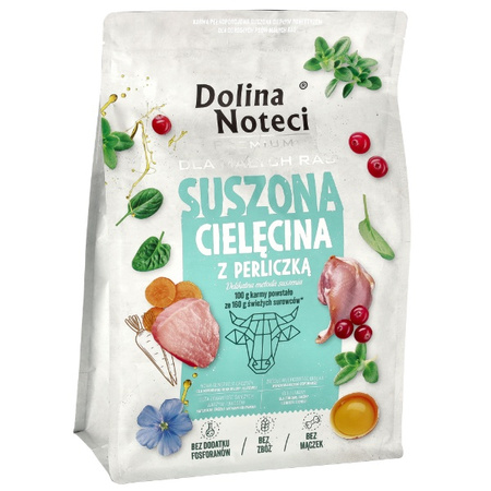 Dolina Noteci Superfood Air Dried Mini cielęcina z perliczką 3 kg