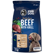 John Dog Berry Line wołowina z krylem szczenięta 3 kg
