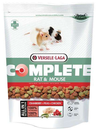 Versele laga complete rat & mouse 500 g, 2 kg