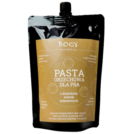 Rogy pasta orzechowa z wiórkami kokosowymi dla psa 300 g
