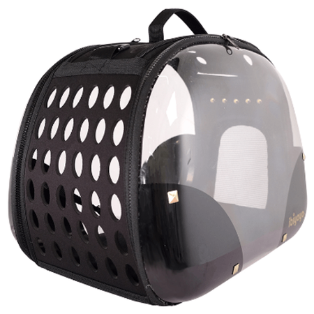 Ibiyaya transporter na ramię hard rock dla psa lub kota 46x30x32 cm