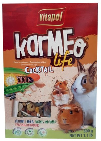 KARMEO LIFE KOKTAJL DLA GRYZONI I KRÓLIKA 500g