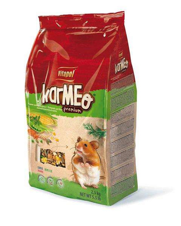 KARMEO PREMIUM KARMA PEŁNOPORCJOWA DLA CHOMIKA 2,5KG