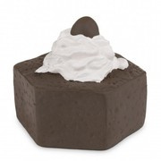 Zabawka, dla psa, babeczka czekoladowa, lateksowa, 8 cm