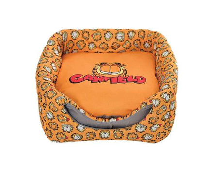 Garfield, Legowisko dla kota domek, żółte, 37x37x37cm