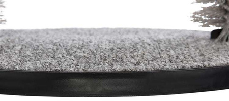 Szczotka dla kotów Fur Care Arch, 36 x 33cm, szara