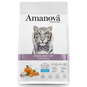 Amanova Cat Sterilised Fish Delicacy Biała ryba 300 g