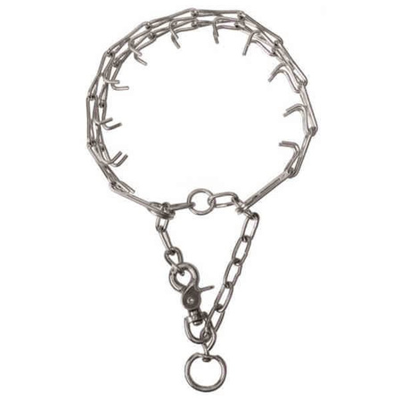 Dino obroża kolczatka 2cr z karabinkiem dla psa 30mm/54cm