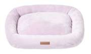 Supermiękkie legowisko dla psa, różowe, 48x42x7cm