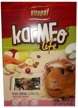 KARMEO LIFE POKARM DLA ŚWINKI 2W1 OWOC-WARZYWA 340g