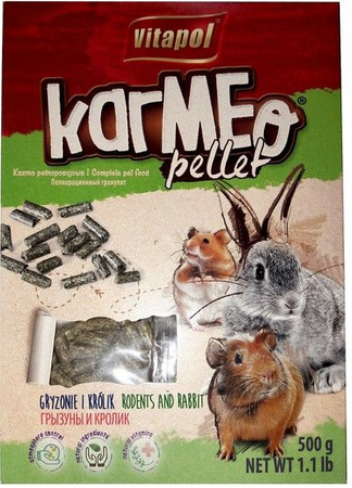 GRANULAT DLA GRYZONI I KRÓLIKA 500G