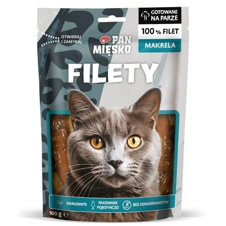 Pan Mięsko przekąski z makrelą dla kota 50 g