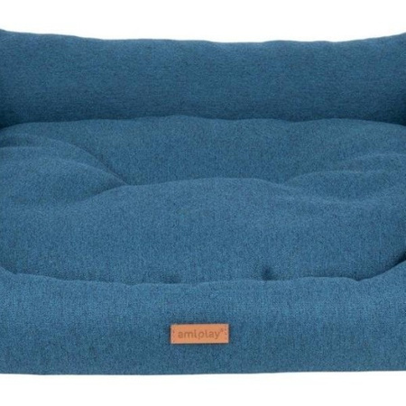 amiplay Montana sofa dla psa niebieska S
