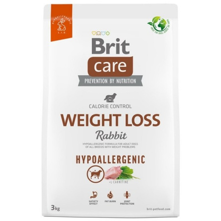 Brit Care Hypoallergenic Weight Loss królik dla psa 3 kg