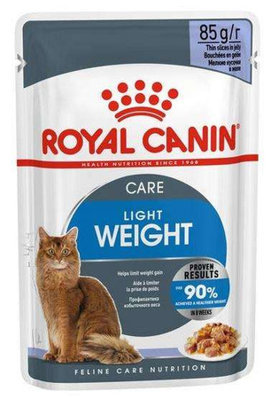 Royal Canin Ultra Light w galaretce karma mokra dla kotów dorosłych, z tendencją do nadwagi saszetka 85g