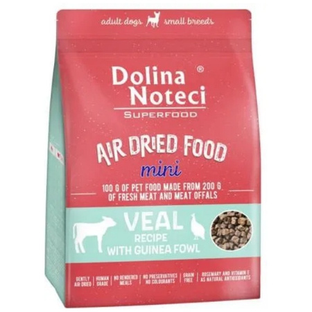 Dolina Noteci Superfood Air Dried Mini cielęcina z perliczką 1 kg