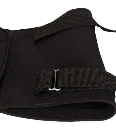 Uprząż rehabilitacyjna, M: 55–65 cm, czarna