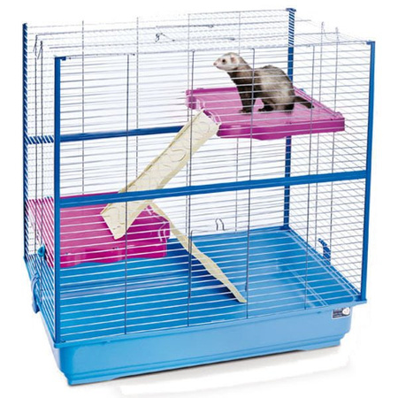 Pet inn klatka dla szynszyli lub fretki cin cin 2 plus 87 x 48 x 77 cm