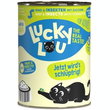 Lucky Lou Lifestage Adult wołowina i owady 400 g