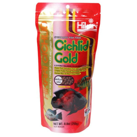 Hikari cichlid gold medium pellet 250g