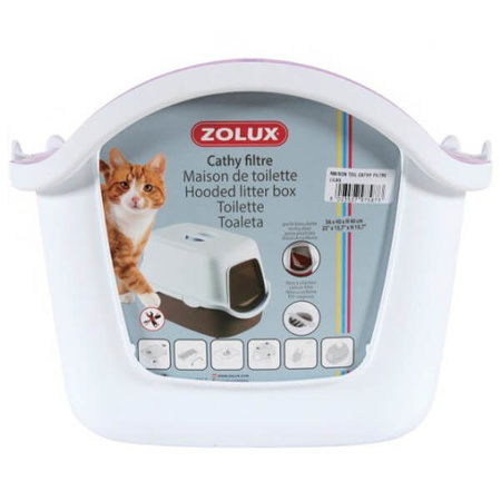 *- zolux toaleta cathy z filtrem kol. lila (474410)