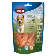 TALARKI Z MIĘSEM DROBIOWYM 100g  -CHICKEN COINS 100g
