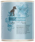 Dogz finefood n. 12 dziczyzna i śledź 800 g