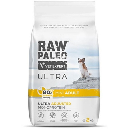 Vet Expert Raw Paleo Ultra Mini Adult Indyk 2 kg