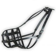 Dino kaganiec skórzany nitowany 33 rottweiler średni