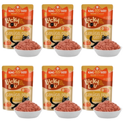 ZESTAW Lucky Lou Lifestage Adult Drób saszetka 6 x 300 g