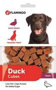 Flamingo Przysmak dla psa Kostki z kaczki 85g