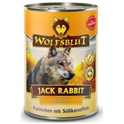 Wolfsblut Dog Jack Rabbit - królik, zając i bataty puszka, 395g