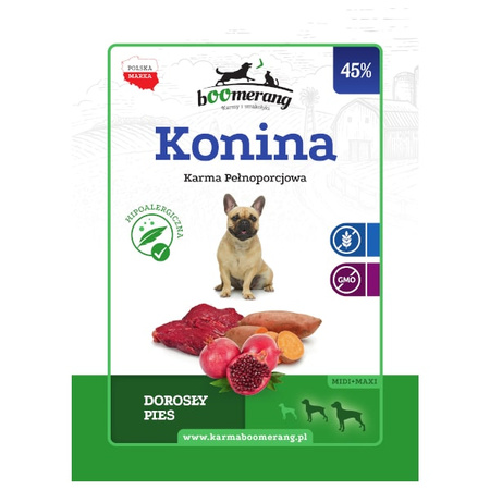 bOOmerang konina karma dla psa 12 kg