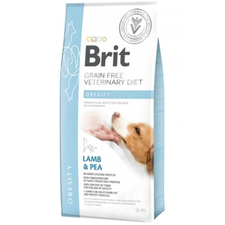 Brit Grain Free Veterinary Diets Obesity dla psa 12 kg
