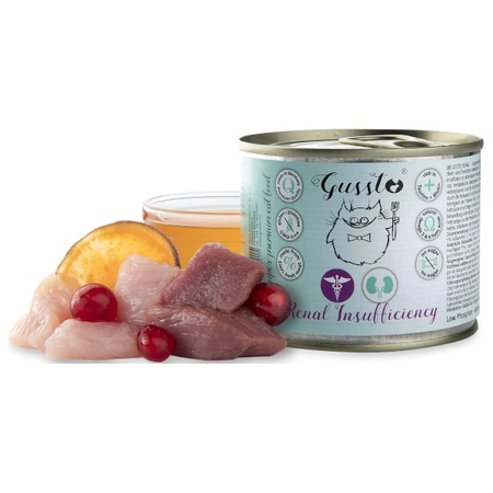 Gussto VET Renal dla kota 200 g