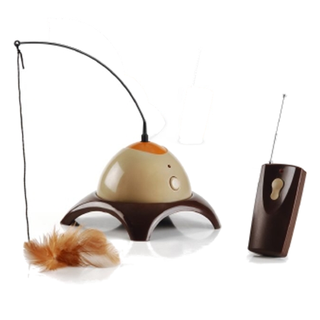 Zabawka elektryczna dla kota z pilotem