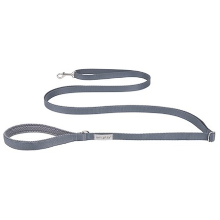 amiplay Samba EasyFix szara smycz M