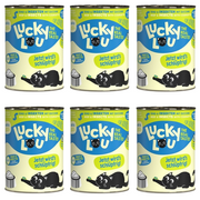 ZESTAW Lucky Lou Lifestage Adult wołowina i owady 6 x 400 g