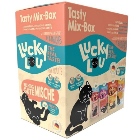 Lucky Lou Lifestage Tasty Mix-Box zestaw 12 x 125 g