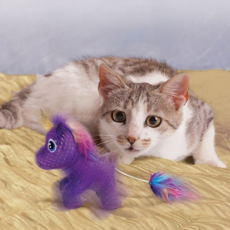 Kong Enchanted Buzzy Unicorn  dla kota