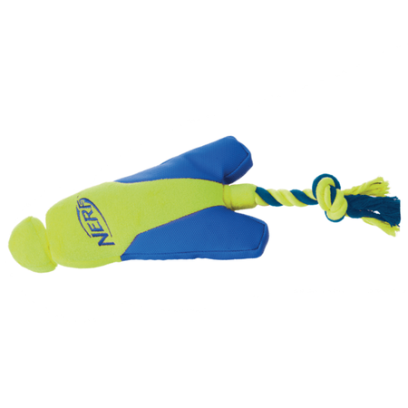 Nerf wyrzutnia z zabawką do szarpania m dla psa 6,5x12x35 cm