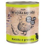 Wiejska zagroda kaczka z gruszką dla psa  800 g