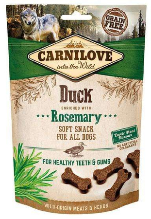 Carnilove soft snack duck & rosemary 200g